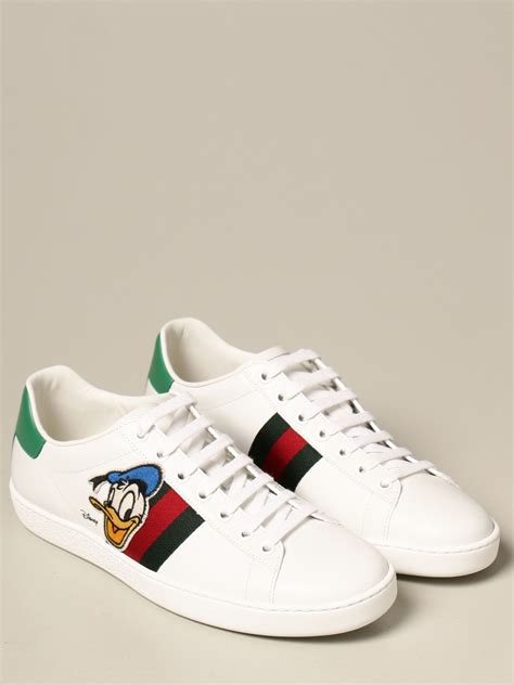 donald duck gucci sneakers|gucci disney donald duck shoes.